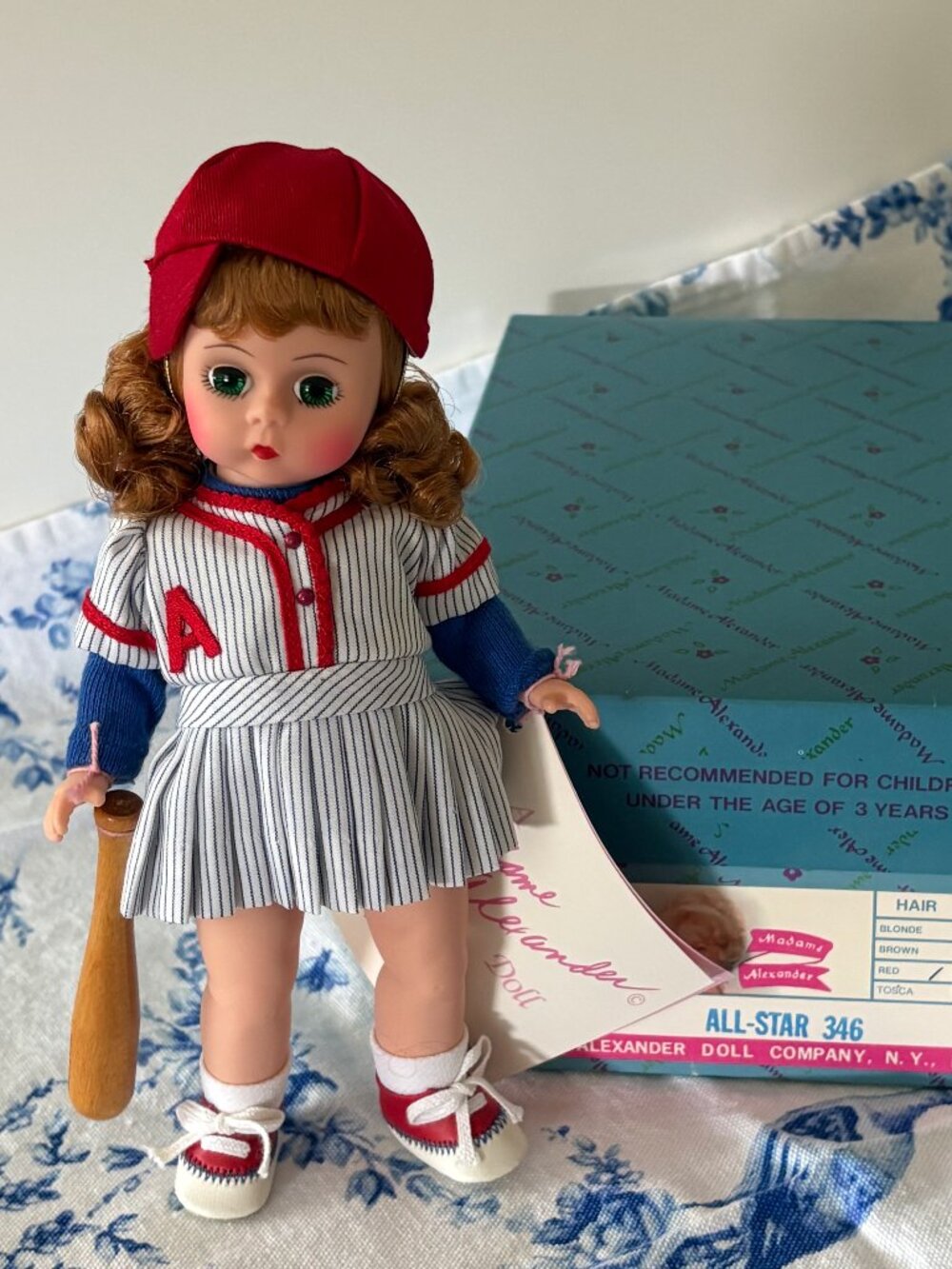 1990 ~ All Star ~ Mme Alexander 8” Doll MIB